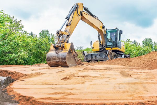 Grading Excavation in New Albany