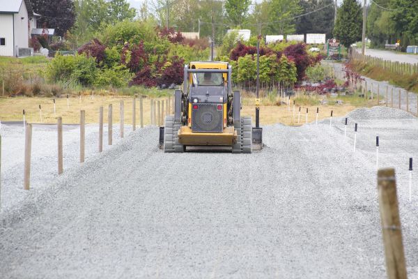 Gravel Driveway Leveling in New Albany