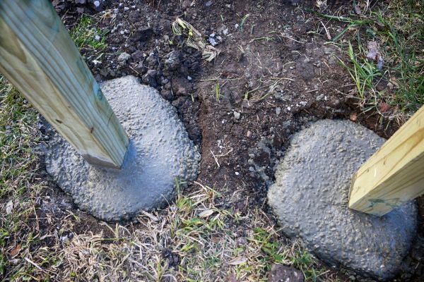 Post Hole Excavation in New Albany
