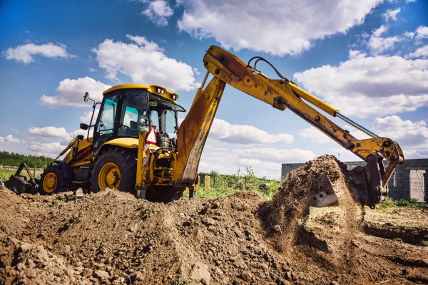 Backhoe Service in New Albany