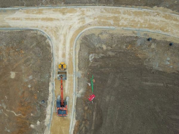 Dirt Road Grading in New Albany