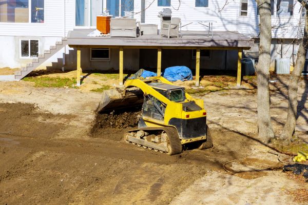 Backyard Grading Service in New Albany