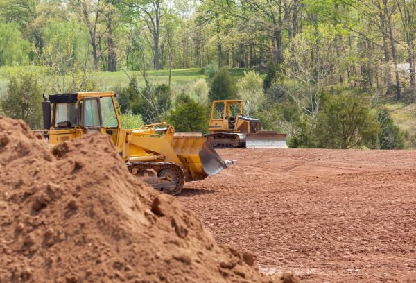 Construction Site Excavation in New Albany