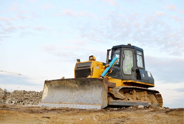 Bulldozer Land Excavation in New Albany