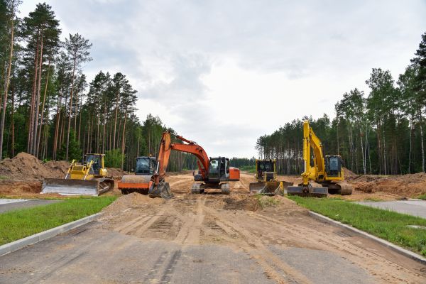 Road Trenching in New Albany