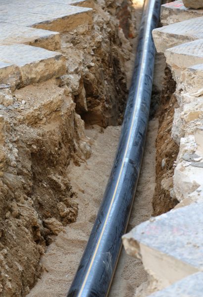 Drainpipe Trenching in New Albany