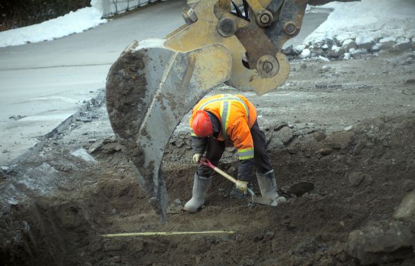 Drain Excavation in New Albany