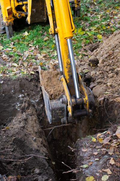 Sewer Tank Excavation in New Albany