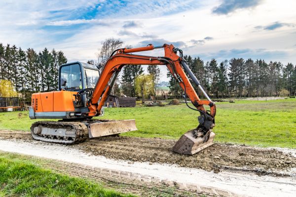 Dirt Road Leveling in New Albany