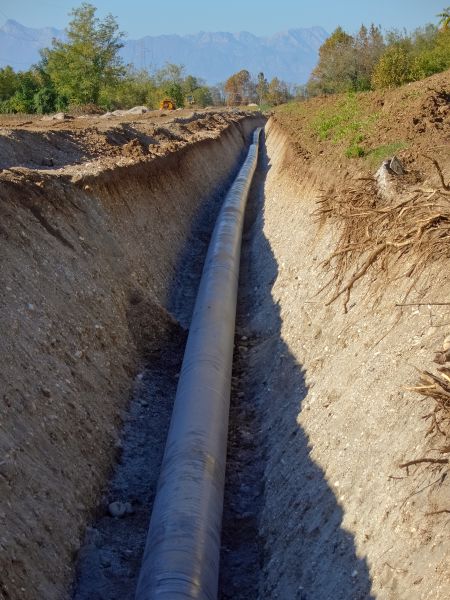 Gas Pipe Trenching in New Albany