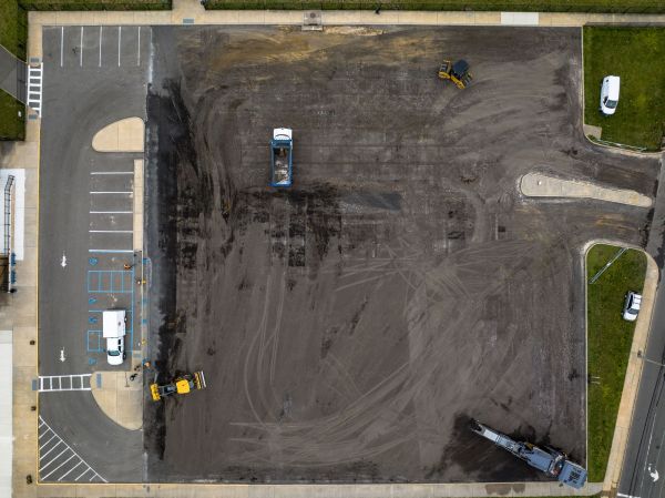 Cost of Parking Lot Excavation in New Albany