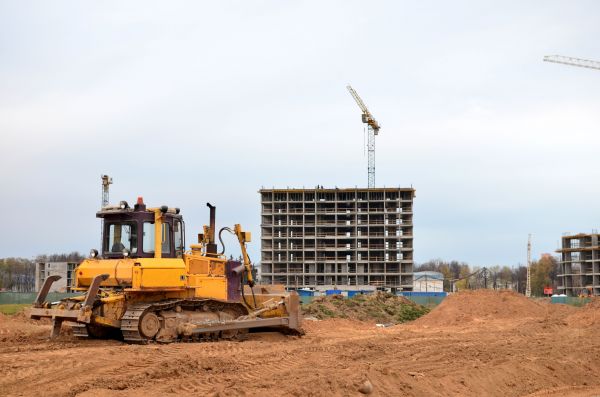 Construction Site Grading in New Albany