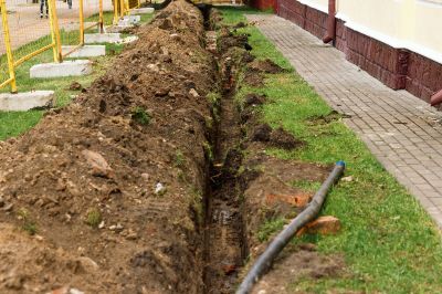 Drainage Trench Installation