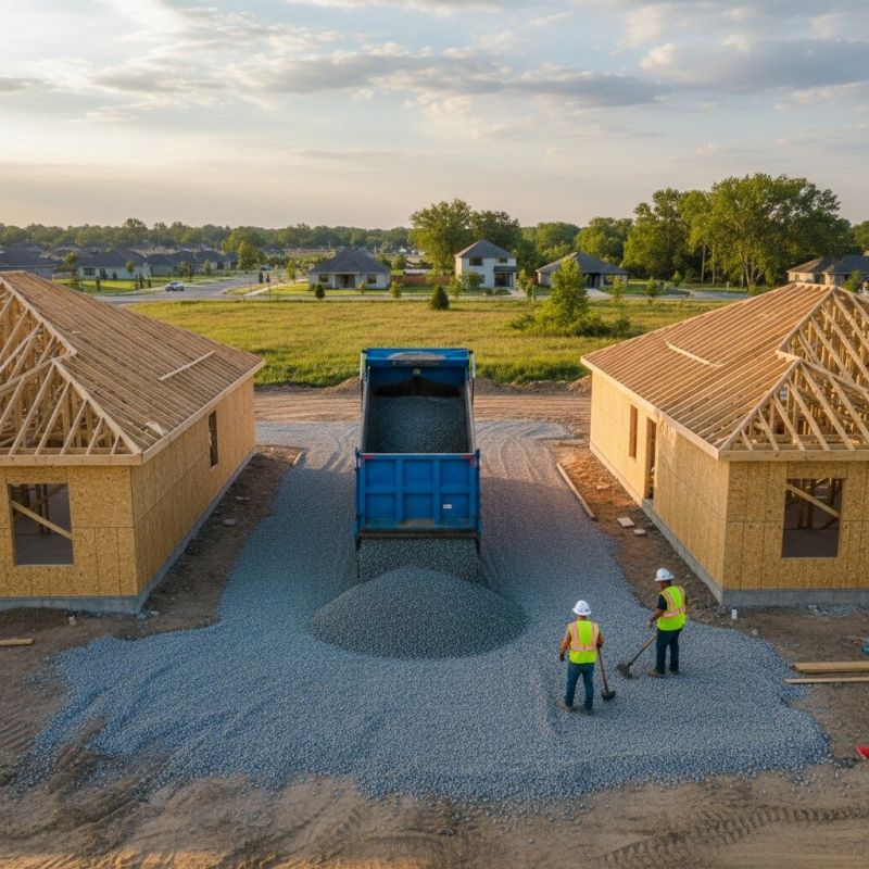 Gravel Driveway Installation detail